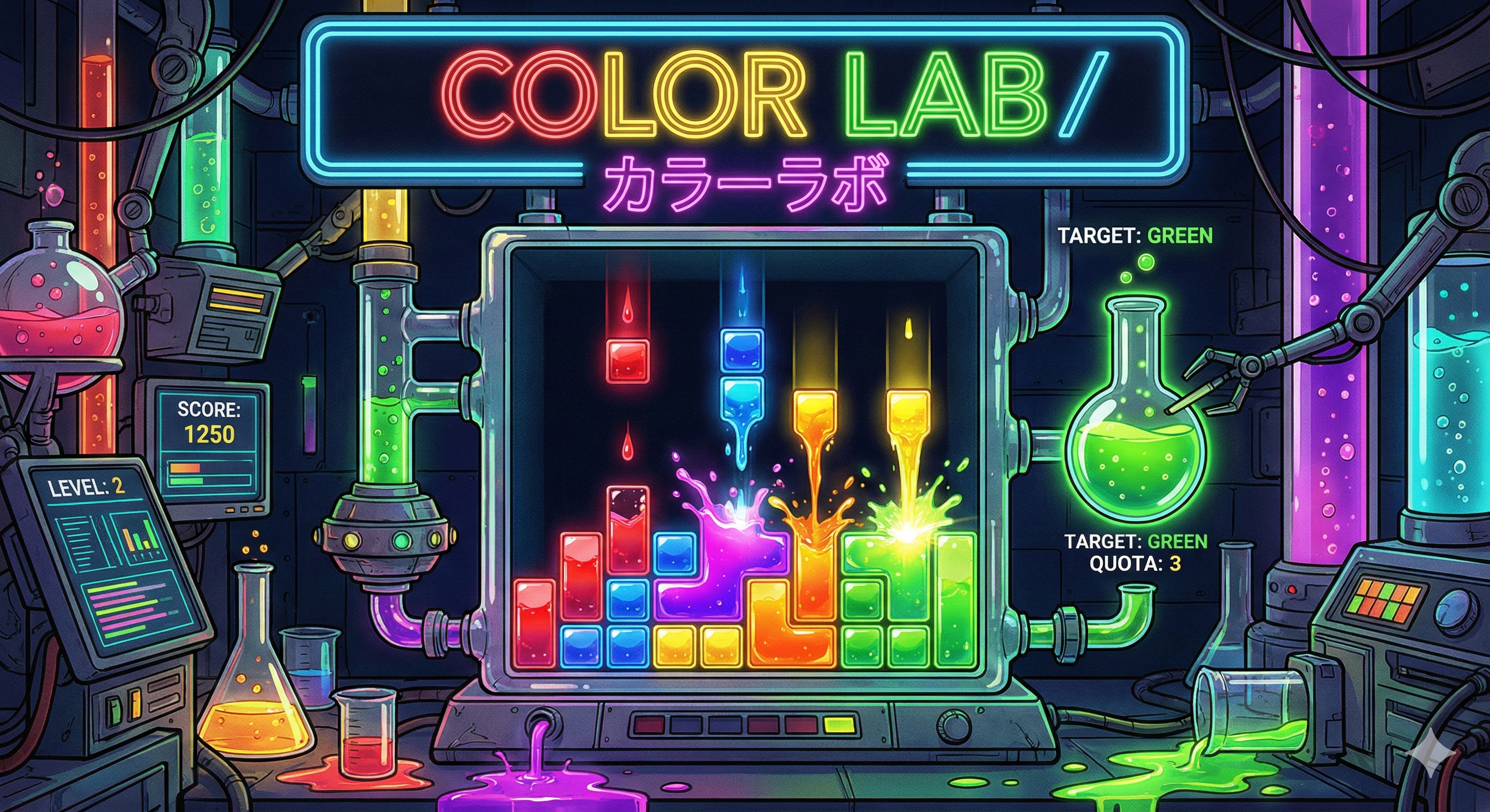 自作ミニゲーム一覧 | Te-Nok Games